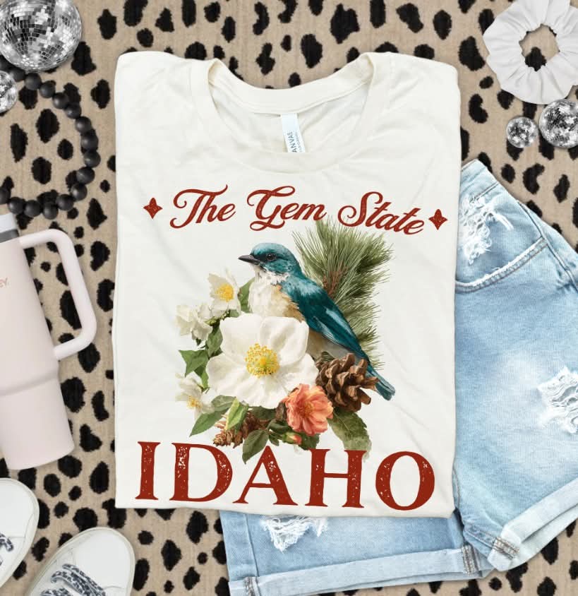 Idaho flowers (s&g) DTF Transfer