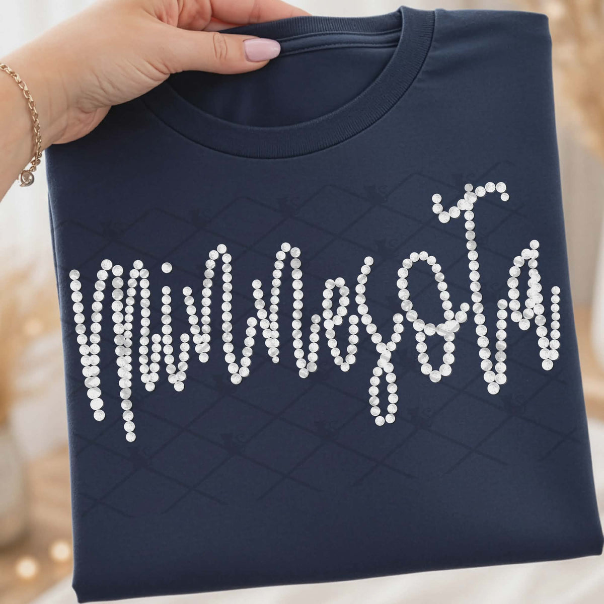 Minnesota faux beads (TTD) DTF Transfer