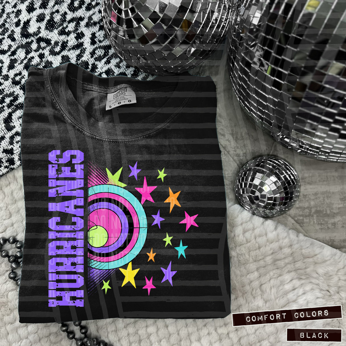 Hurricanes Rainbow Retro (Caplinger) DTF transfer