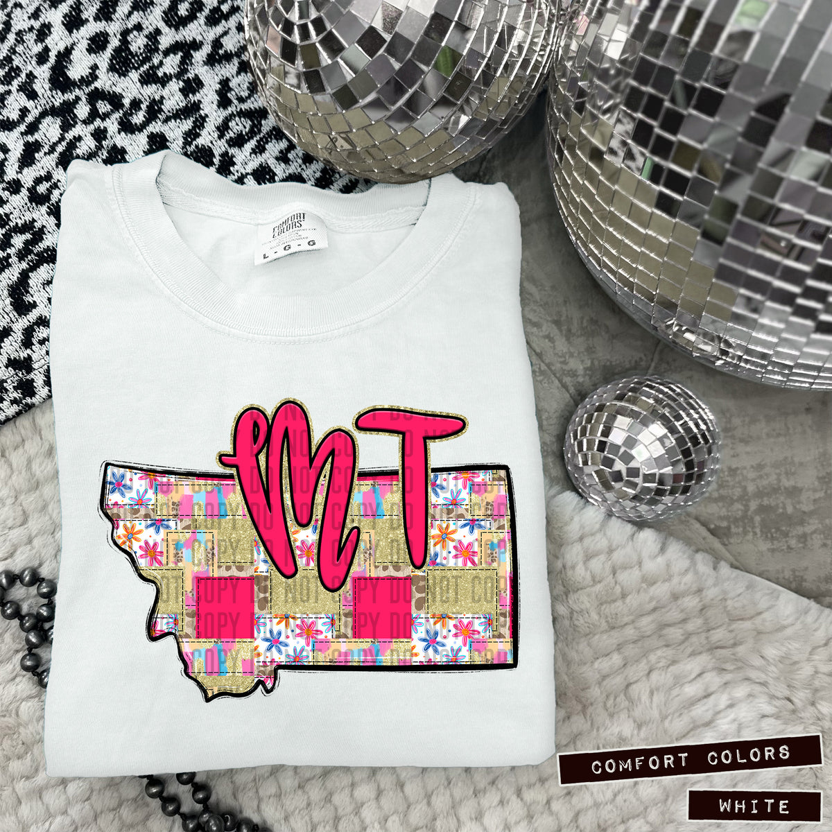 Pink Patch states DTF transfers