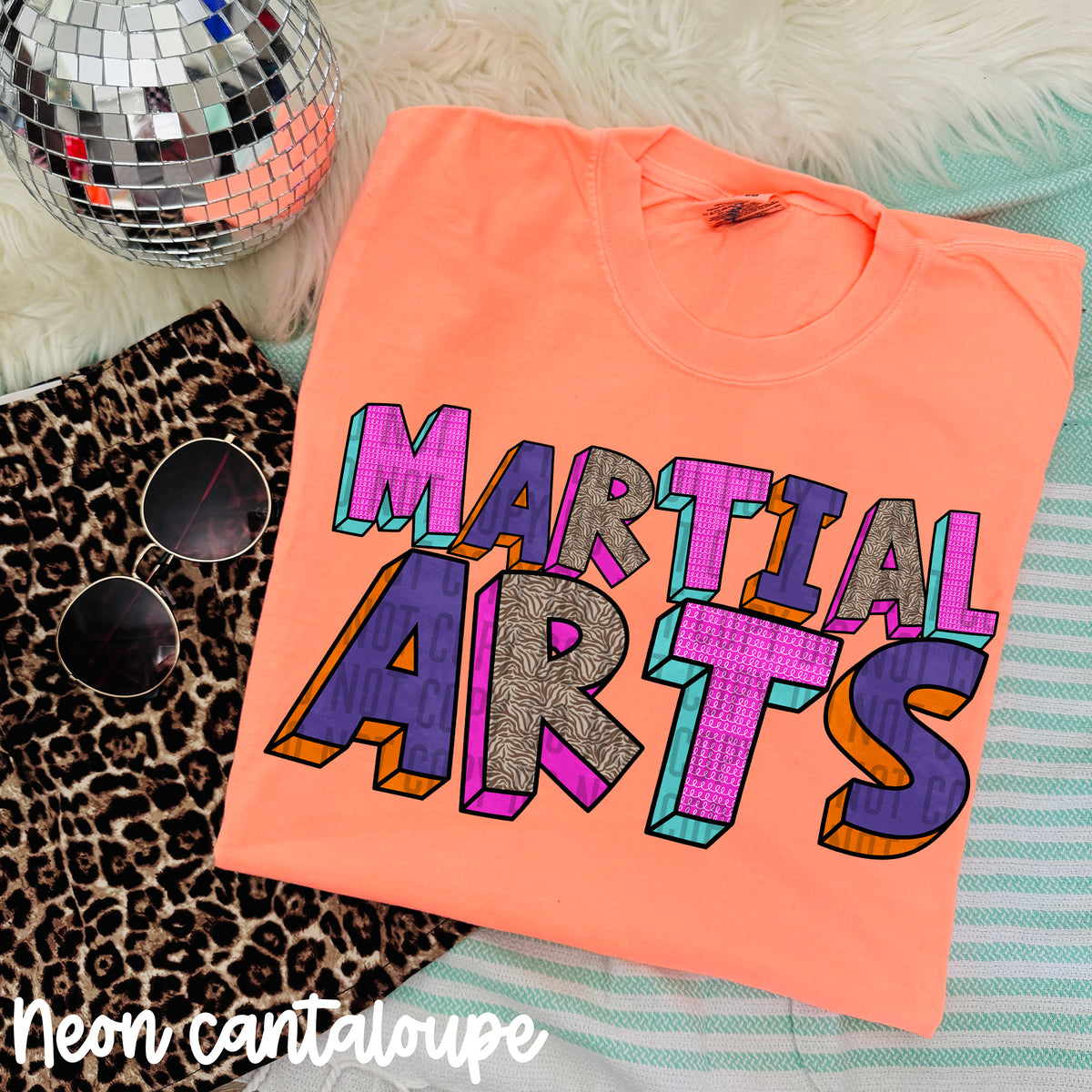 martial arts purple blocks (caplinger) DTF transfer