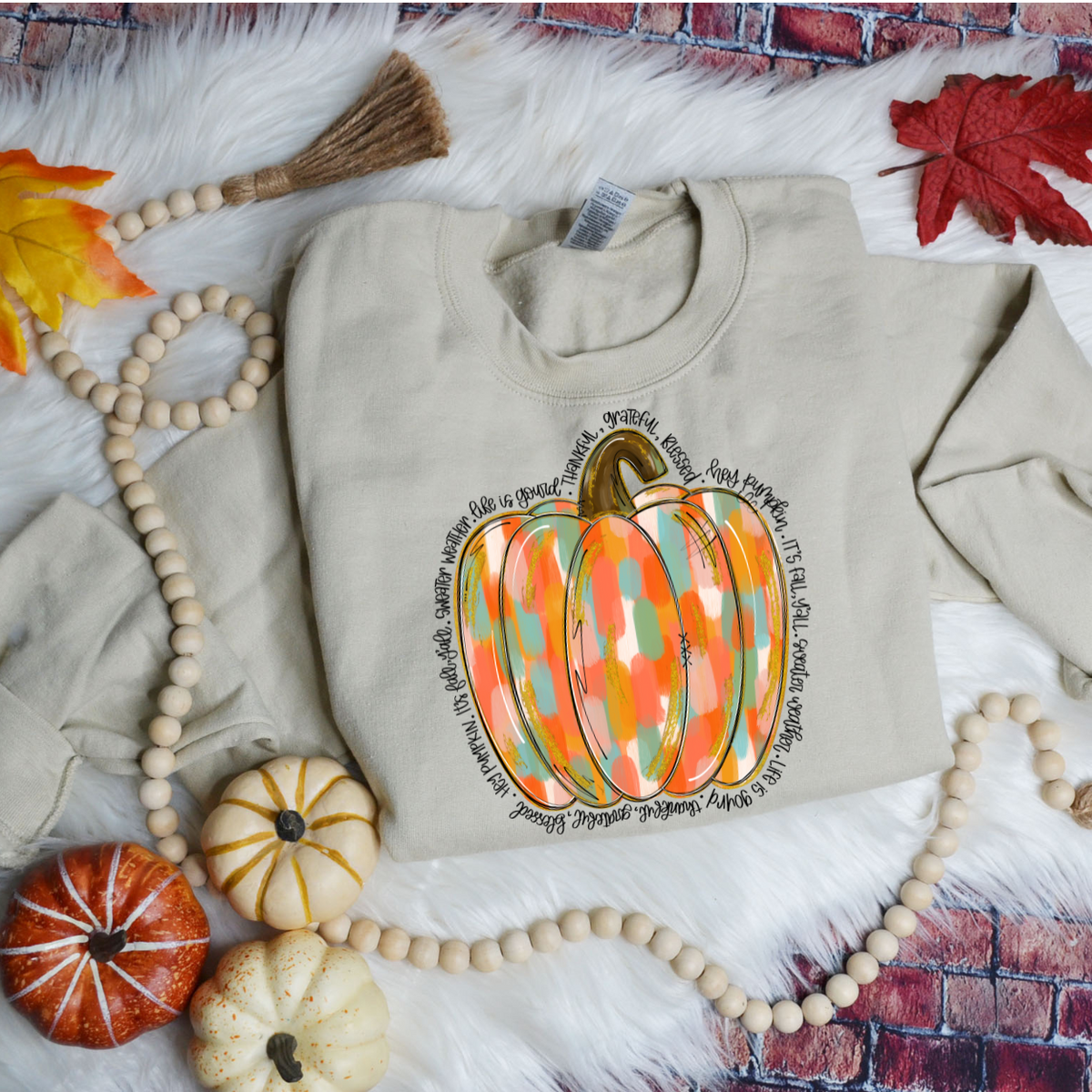 Painted Pumpkin (JCD) 68286 DTF Transfer