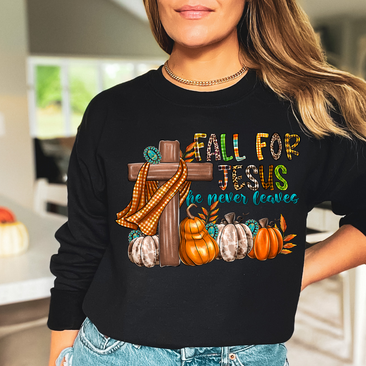 Fall For Jesus (RD) DTF Transfer