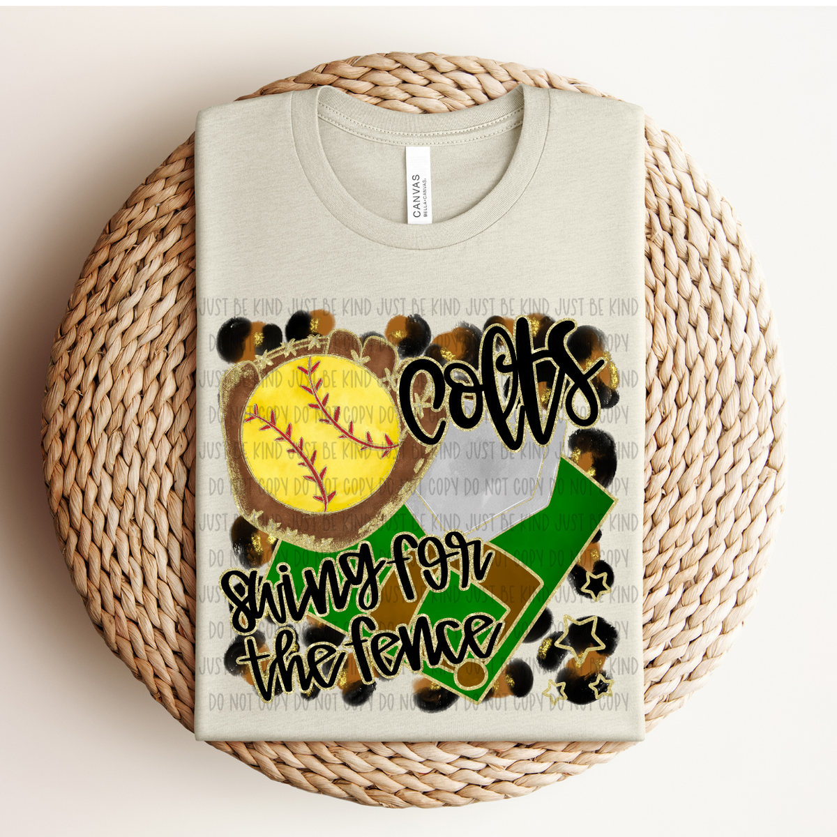 Softball Colts Swing For The Fence (Caplinger) 83466 DTF Transfer