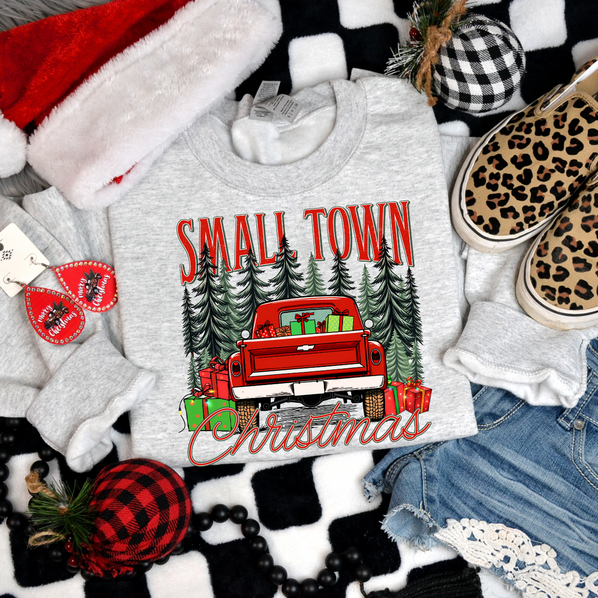 Small Town Christmas 117261 DTF Transfer