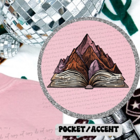 My Books Are Calling And I Must Go (POCKET ONLY) 117279 DTF Transfer