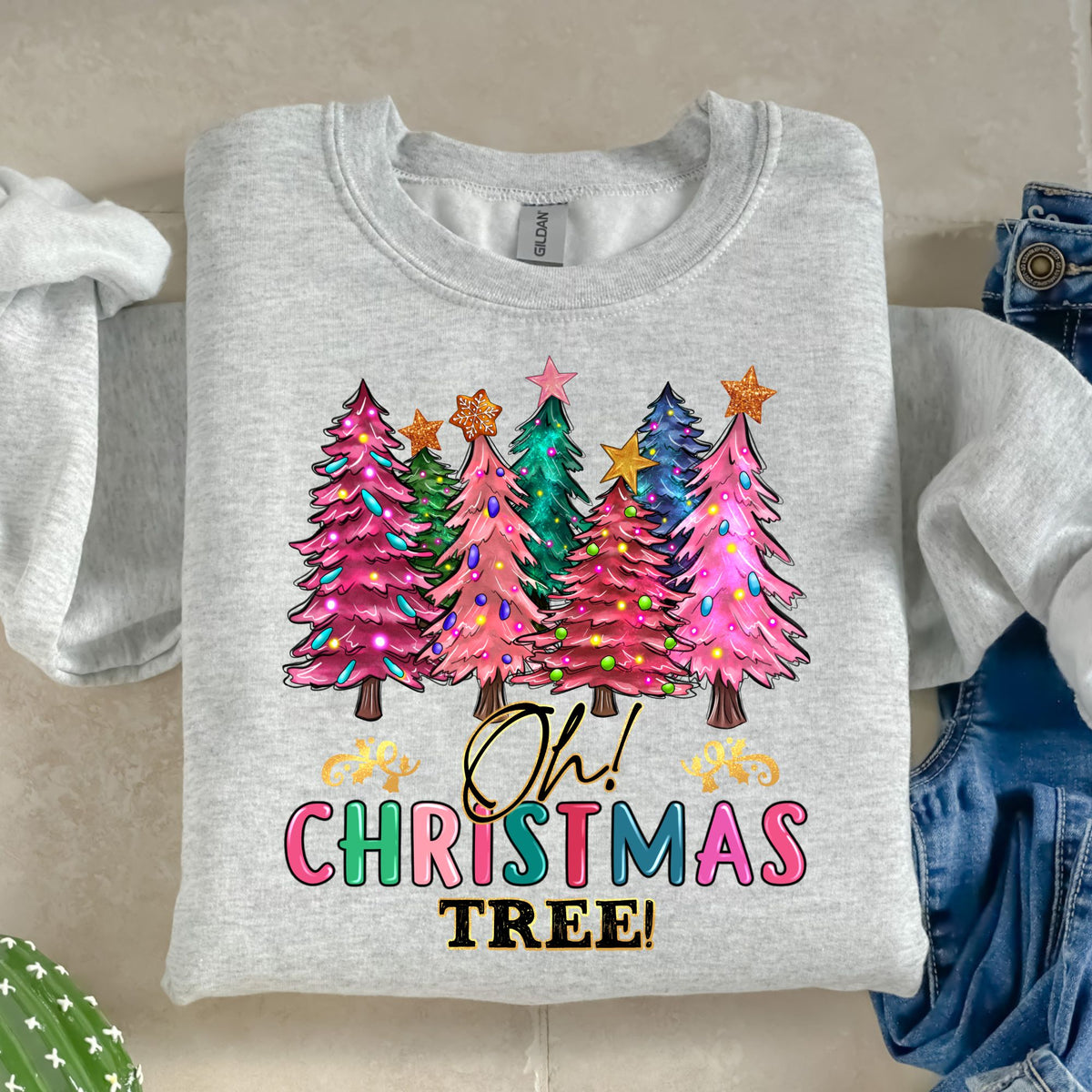 Oh Christmas Tree-38732-DTF transfer