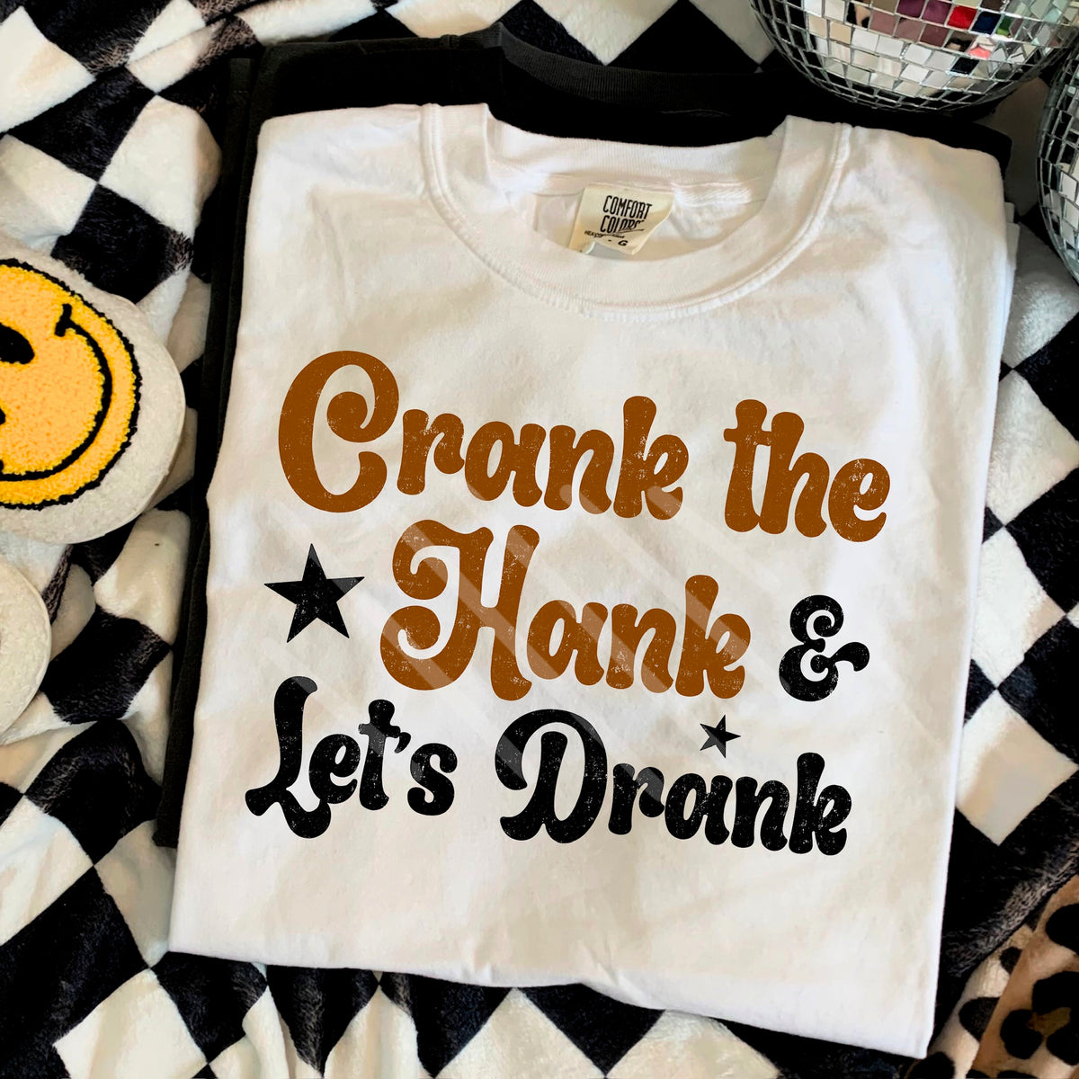 Crank the Honk and let’s drank (scarlow) DTF transfer