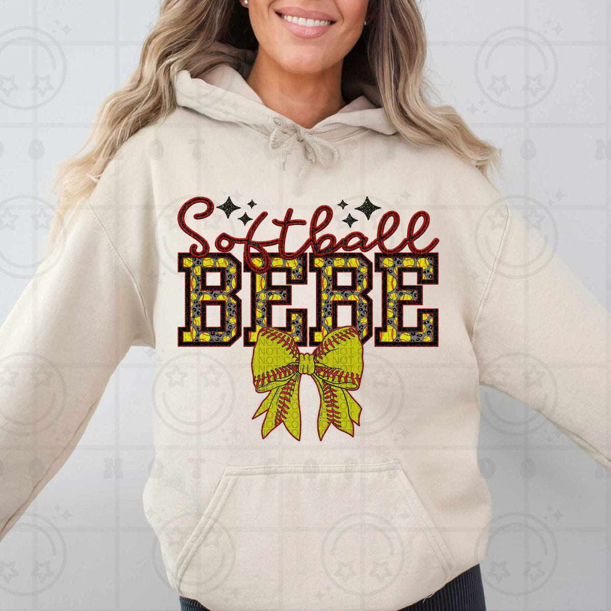 Softball Bebe (HW) 79309 DTF transfer