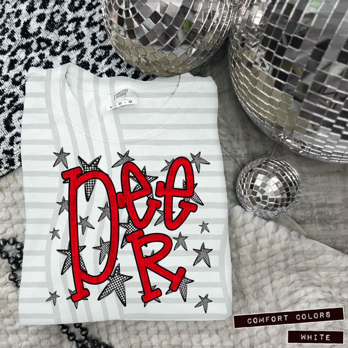 Red Staggered Mascots (Caplinger)