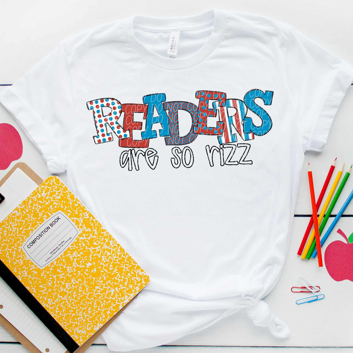 Readers are so rizz (CITY) 85037 DTF transfer