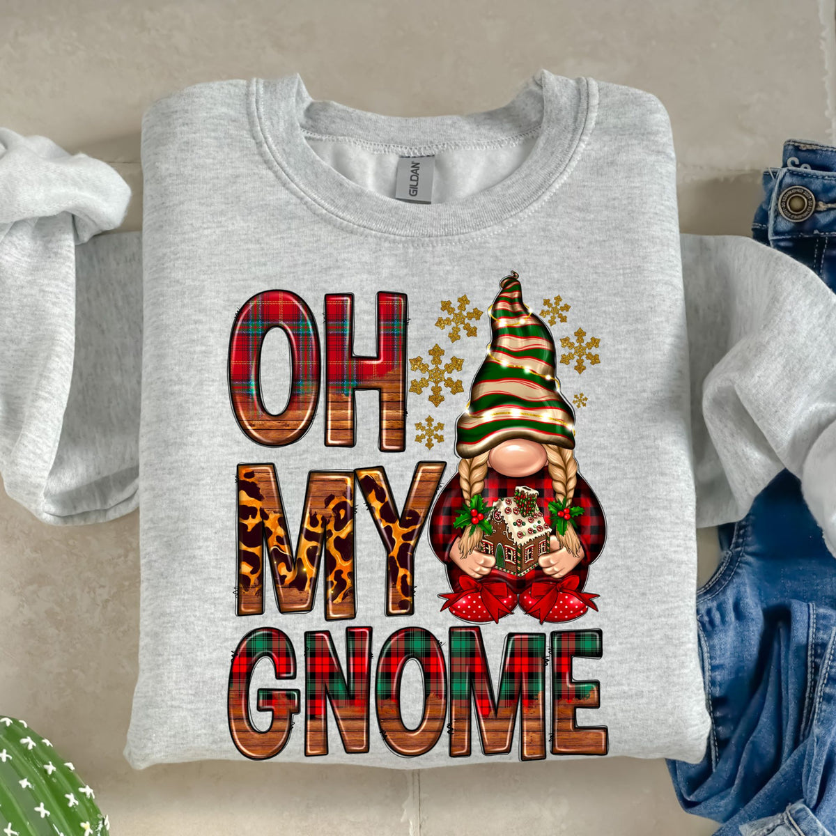 Oh My Gnome-38735-DTF transfer