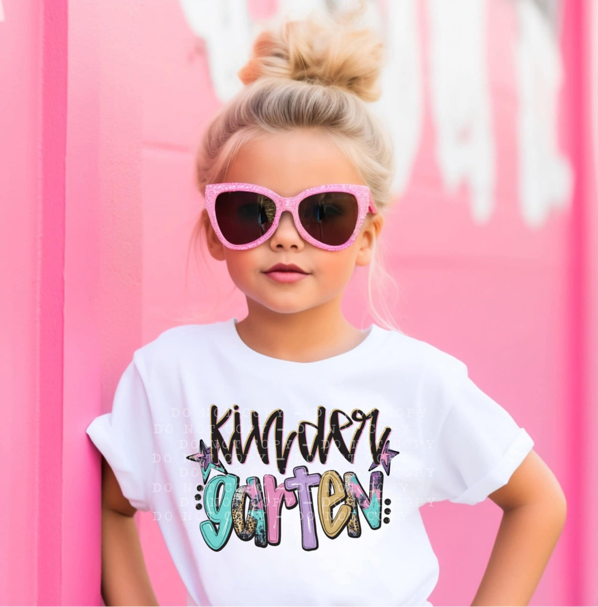 Kindergarten pastel colors (Bellab) 107337 DTF transfer