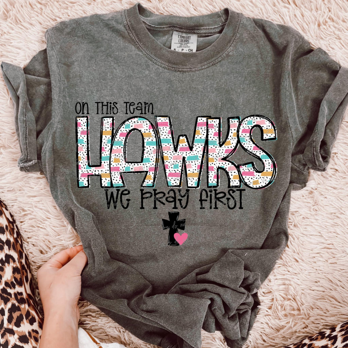 Hawks on this team we pray first (Virgo) 97775 DTF transfer