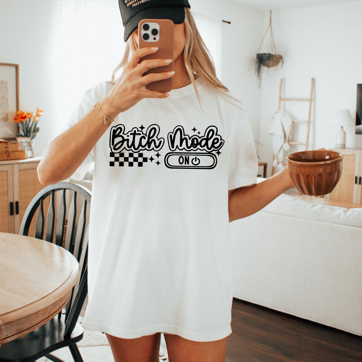 Bitch Mode Outline BLACK (CSC) DTF transfer