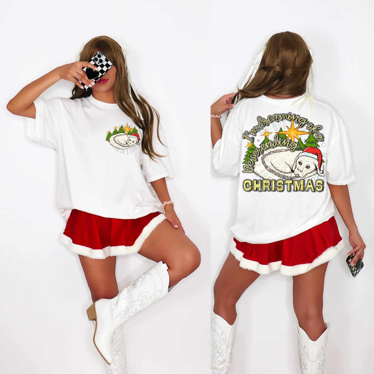 I’m dreaming of a Neverending Christmas BACK ONLY (C’s) 60900 DTF transfer