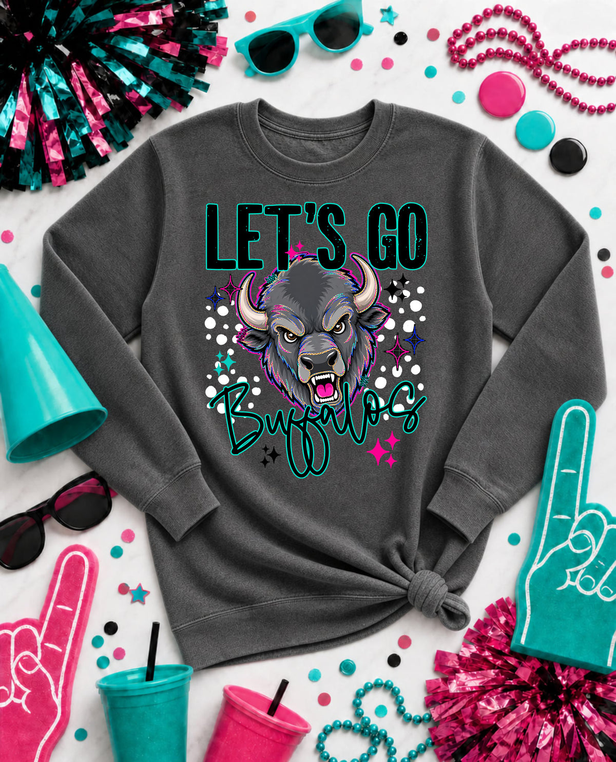 Let's go buffalos (S&G) DTF Transfer