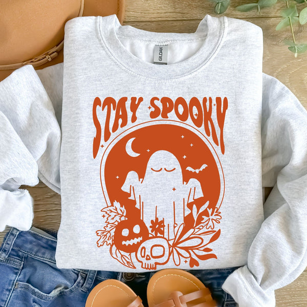 Stay Spooky Orange-38297-DTF transfer