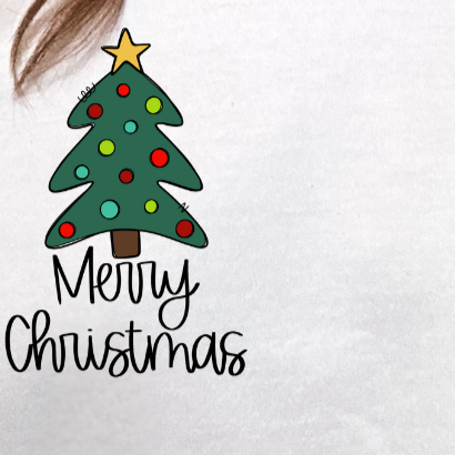 Merry Christmas *POCKET ONLY* (JCD) 68336 DTF Transfer