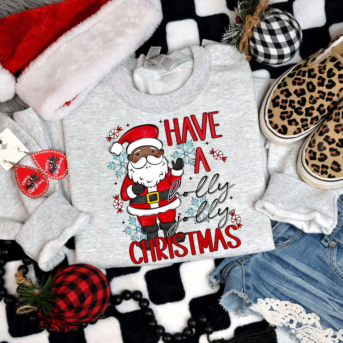 Have A Holly Jolly Christmas (FDCD) DTF Transfer