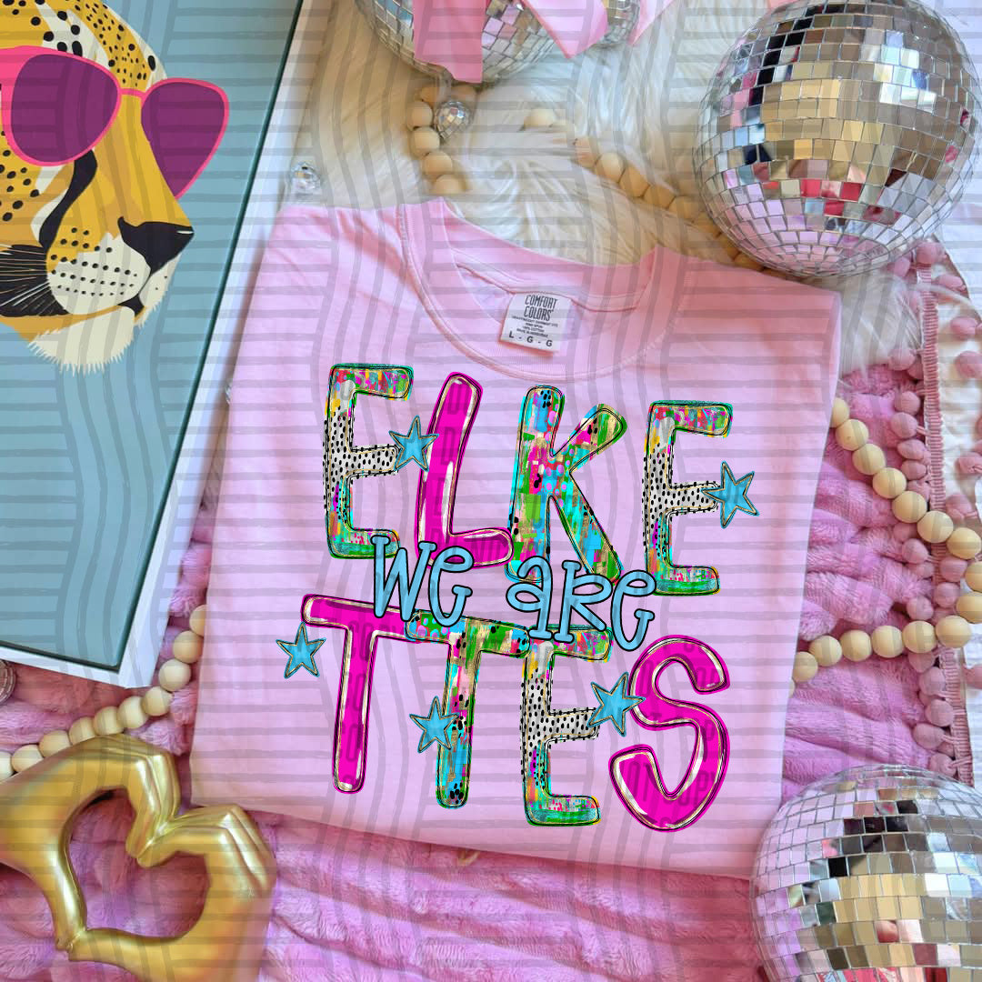 Elkettes preppy luxe (Caplinger) DTF transfer