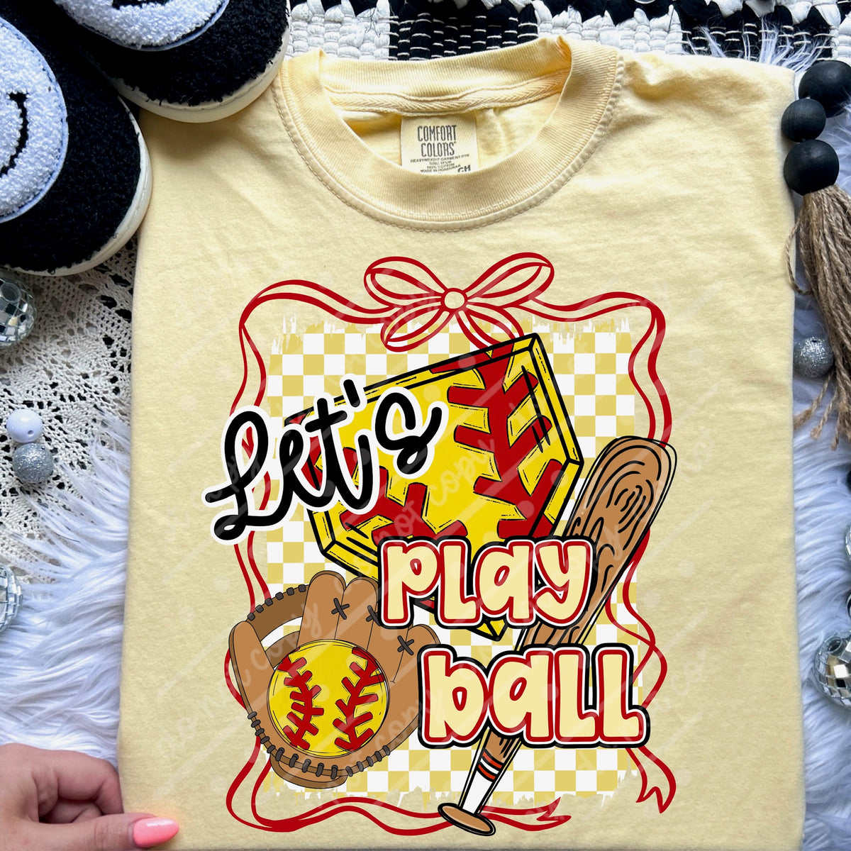 Let’s play ball softball (MZ) DTF Transfer