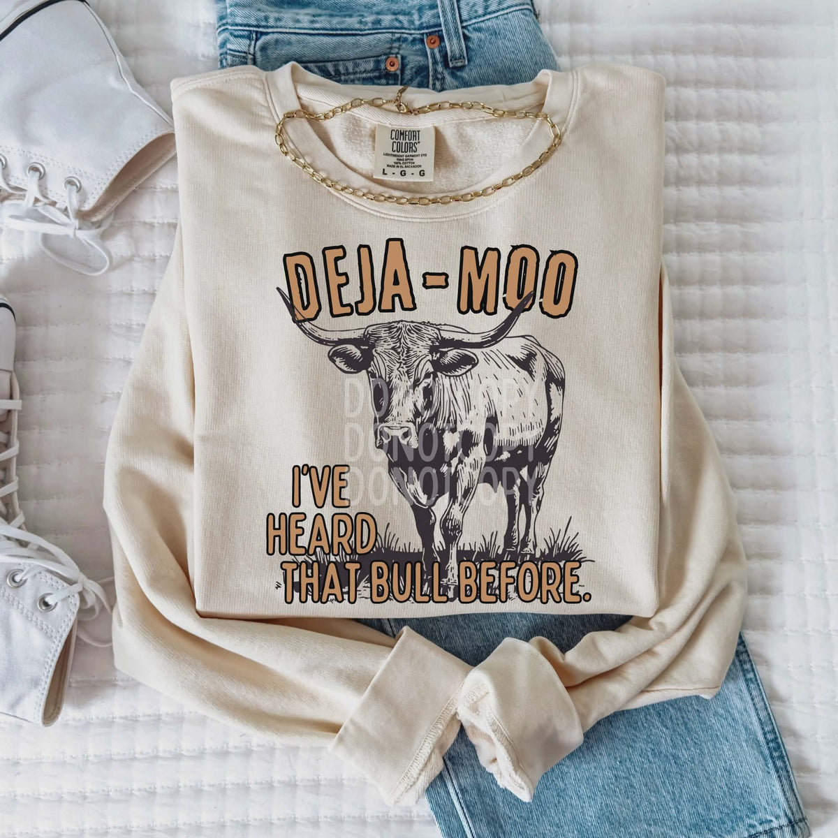 Deja-Moo cow (CSG) DTF Transfer