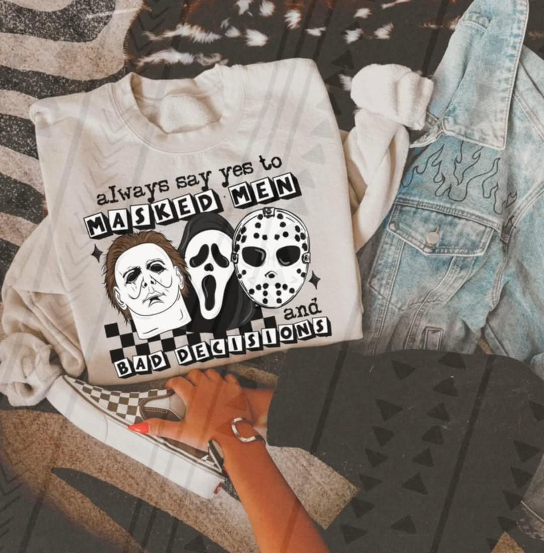 Masked men & podcasts 3 (TGG) 103269 DTF transfer