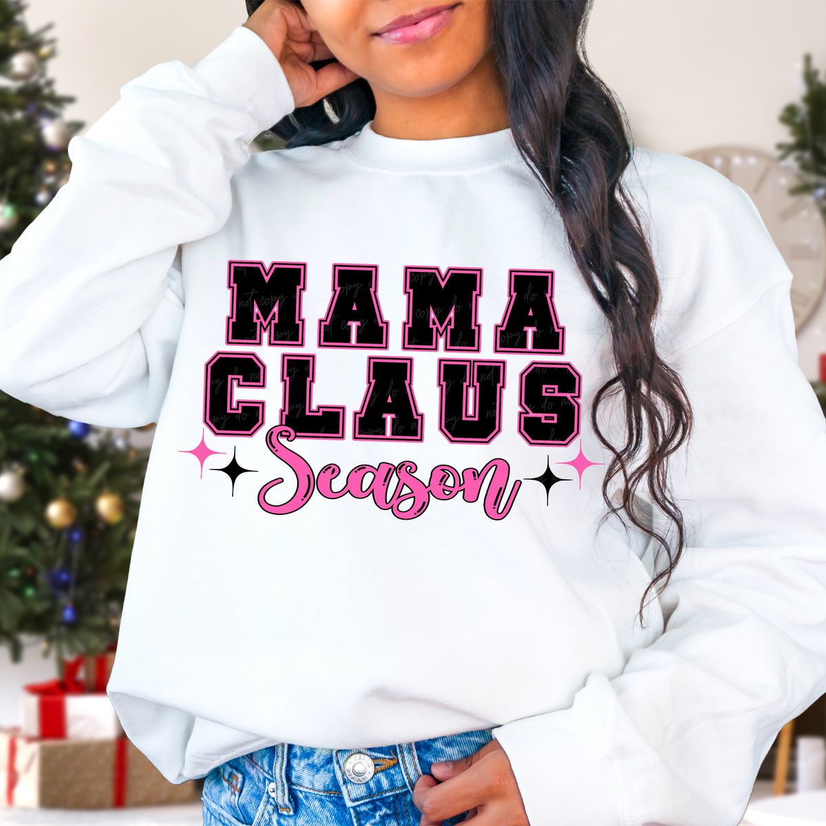 Mama Claus season 30239 DTF transfer