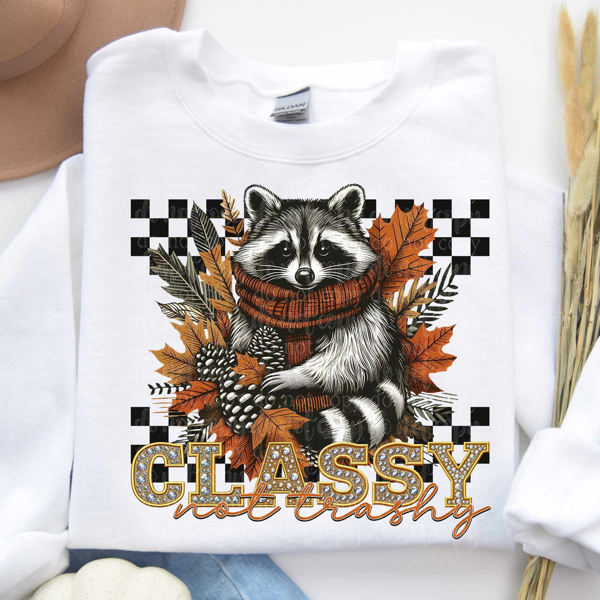 Classy and trashy (TDD) 52584 DTF transfer