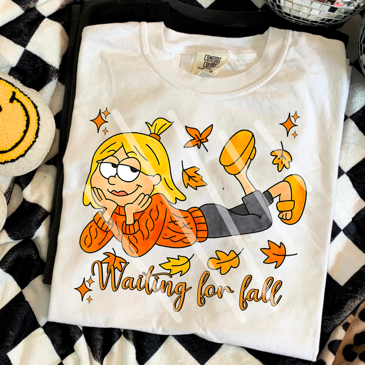Waiting For Fall Lizzie 110761 DTF transfer