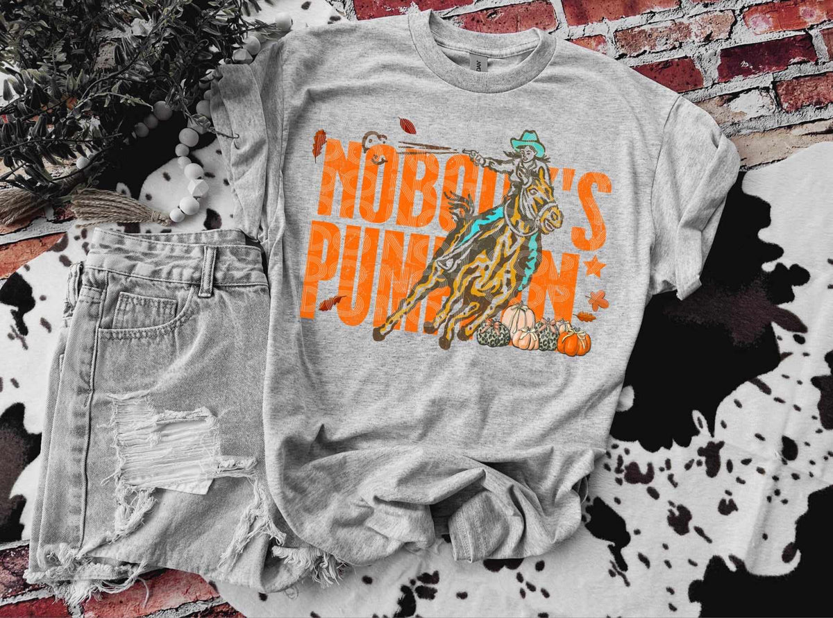 Nobody’s  pumpkin (SSD) 60576 DTF transfer