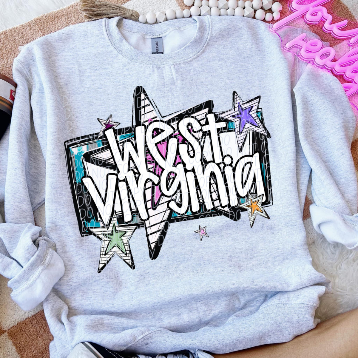 West Virginia stars (CITY) 85369 DTF transfer