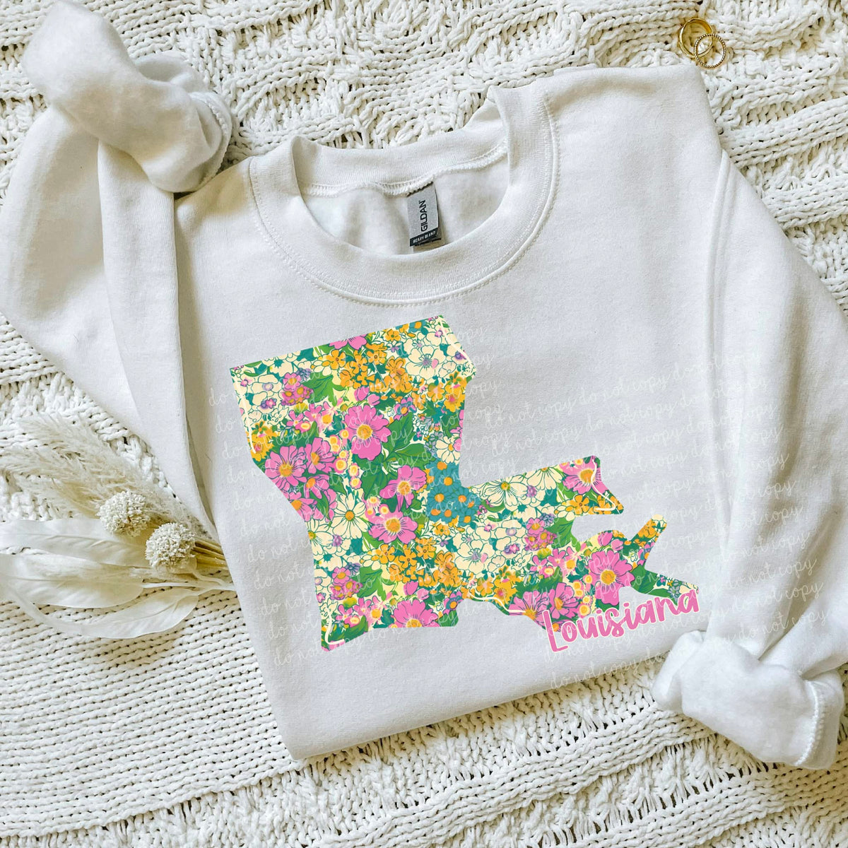 Louisiana florals (MMD) DTF Transfer