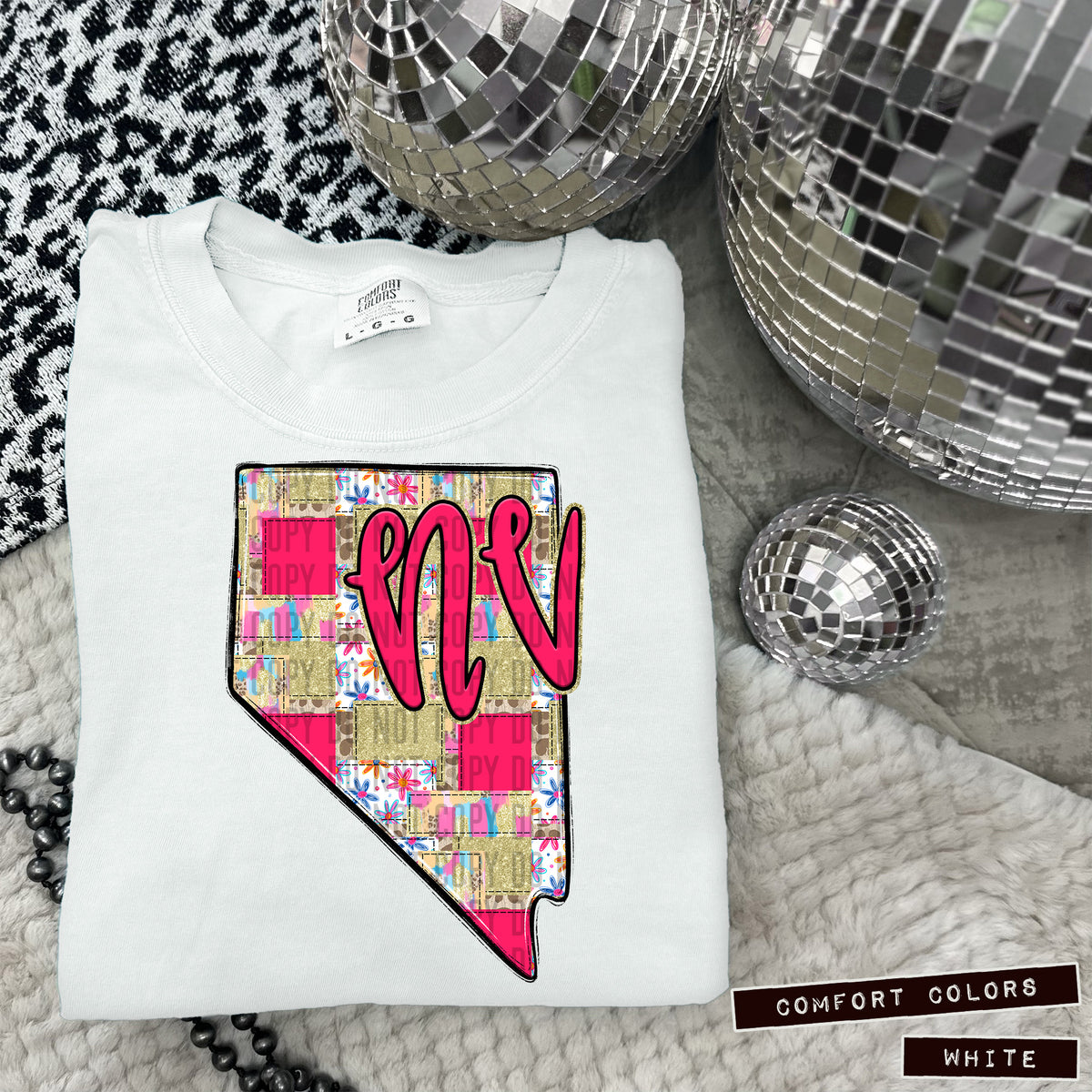Pink Patch states DTF transfers