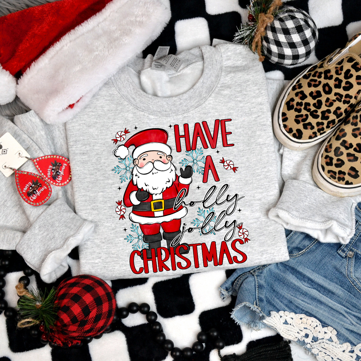 Have A Holly Jolly Christmas (FDCD) DTF Transfer