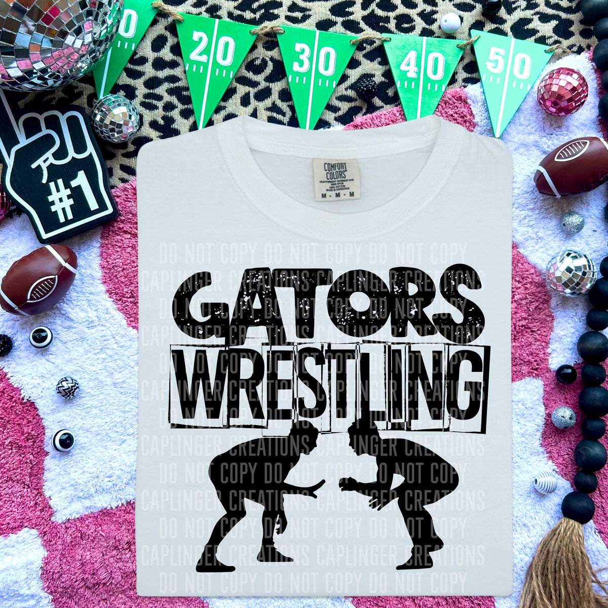 Gators Wrestling (Caplinger) DTF transfer
