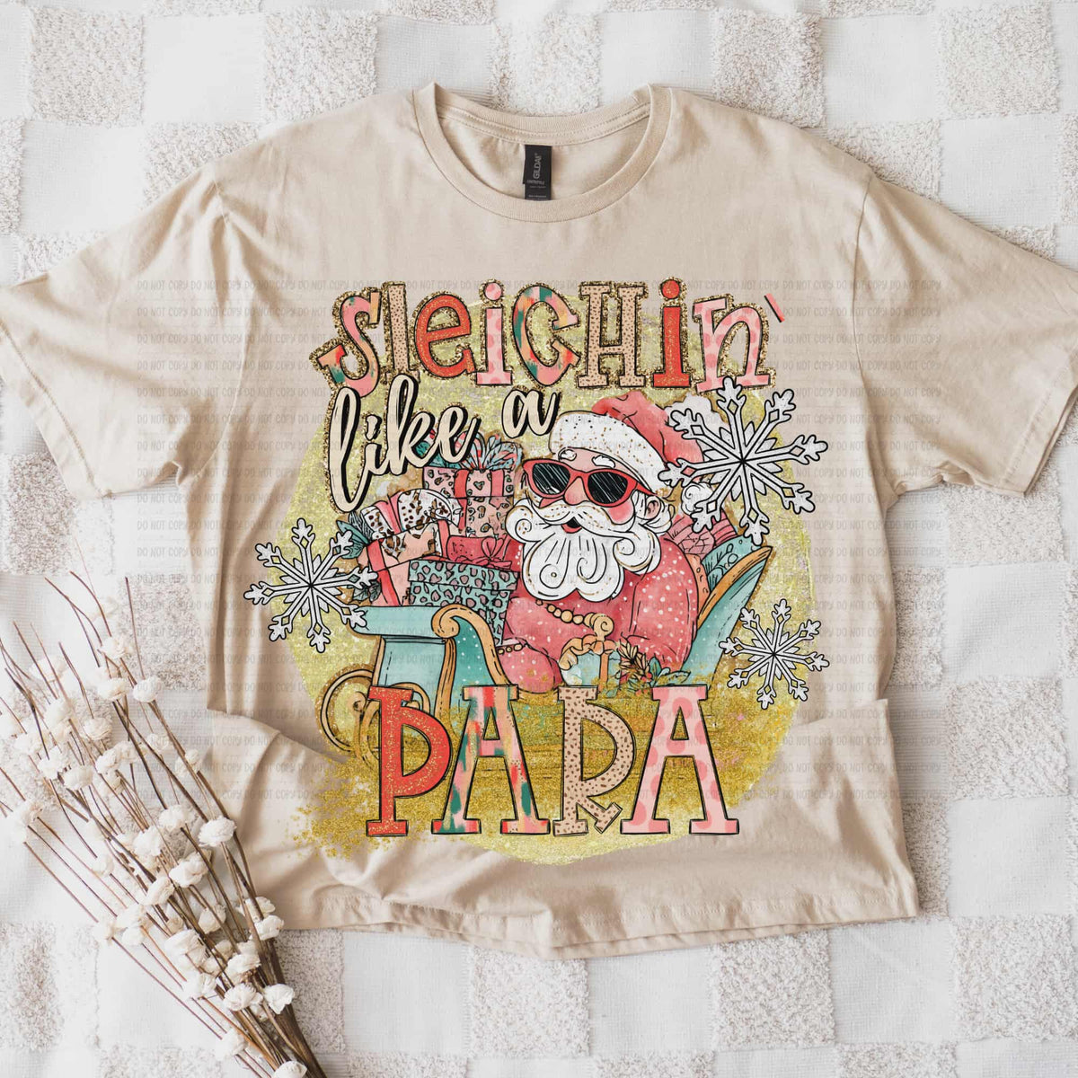 Sleighin like a Para (REVEL) DTF Transfer