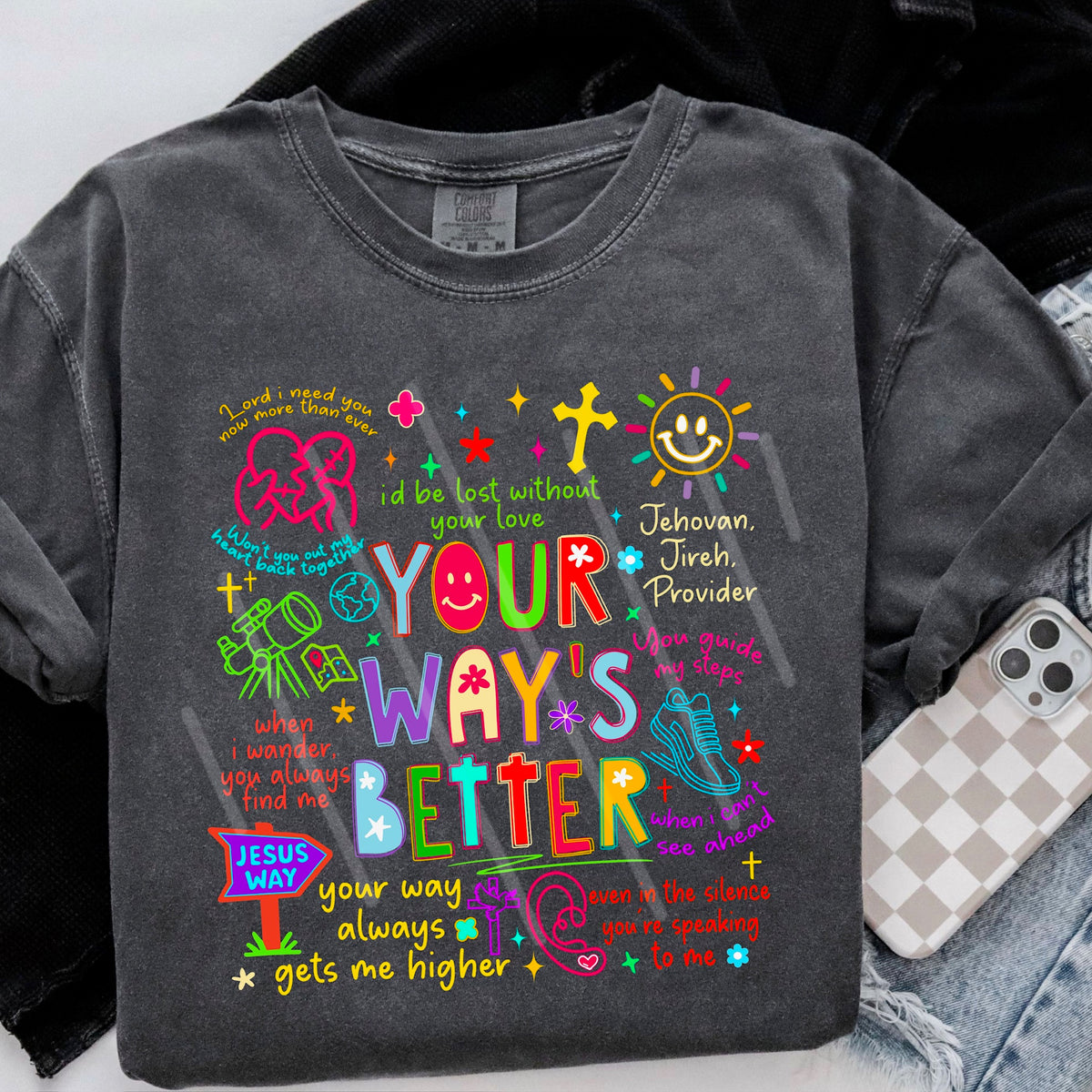 Your Ways Better doodle collage 113710 DTF Transfer