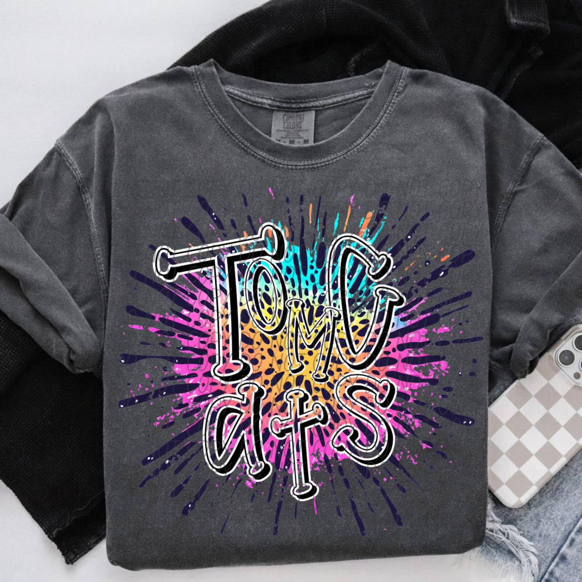 Colorful Burst Mascots (City)