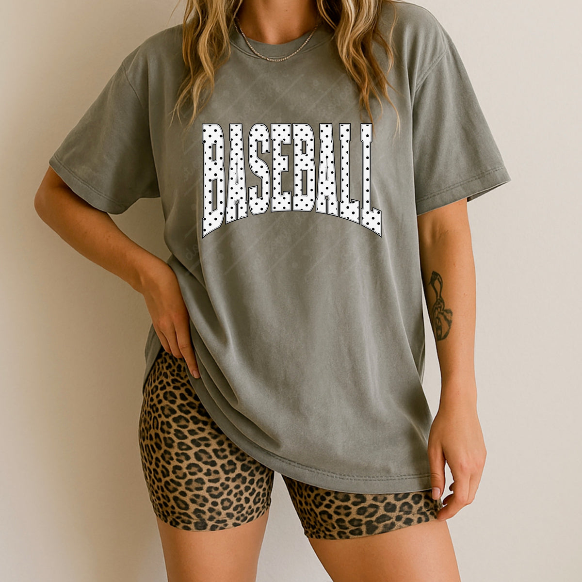 Baseball Polkadots Sunday special DTF transfer