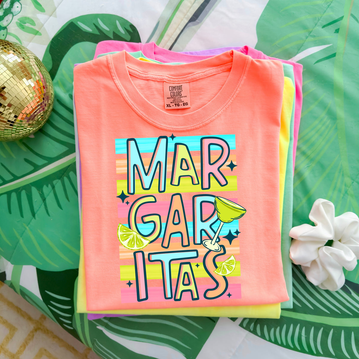 Margarita stacked stripes (CSC) DTF Transfer