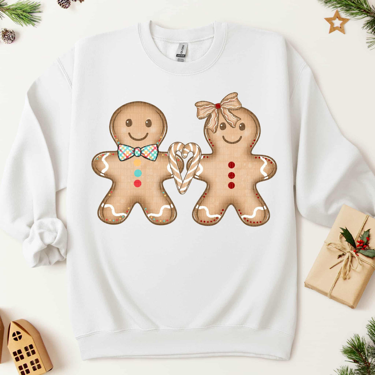Two Gingerbread (SDD) DTF transfer
