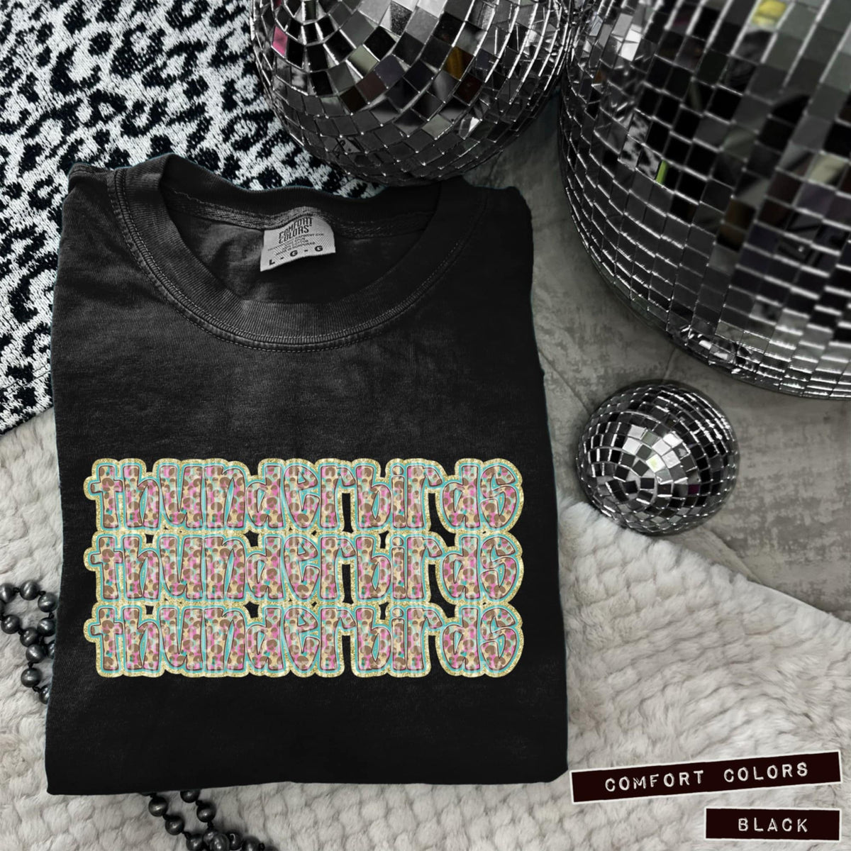 Thunderbirds Leopard Stacked (Caplinger) 98545 DTF transfer