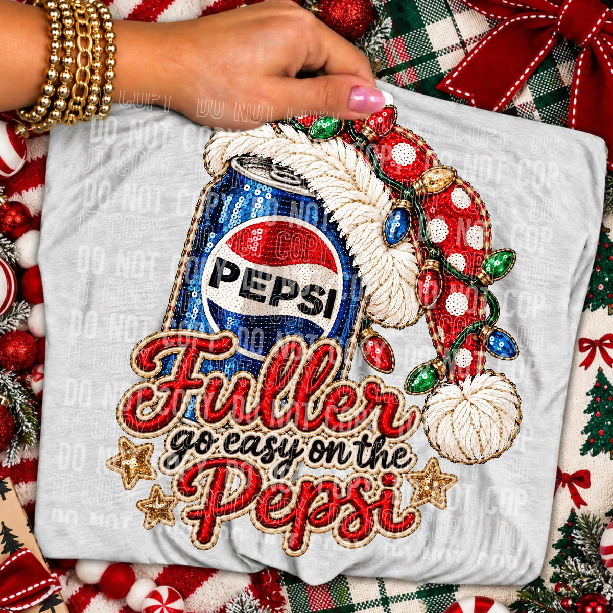 Fuller go easy on the Pepsi Sunday Special DTF transfer