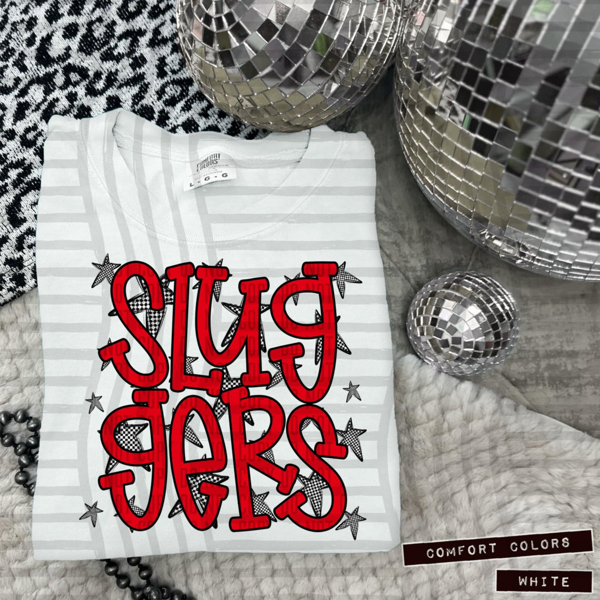 Red Staggered Mascots (Caplinger)