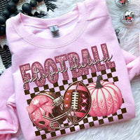 Just a girl who loves football pink  (TTD) 58766 DTF transfer