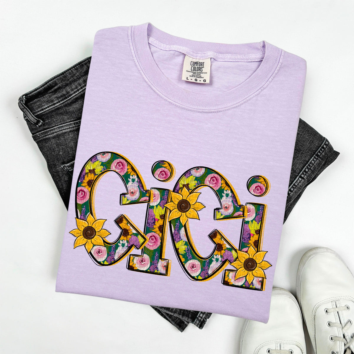 Gigi Sunflower Collection (SDD) 96114 DTF transfer