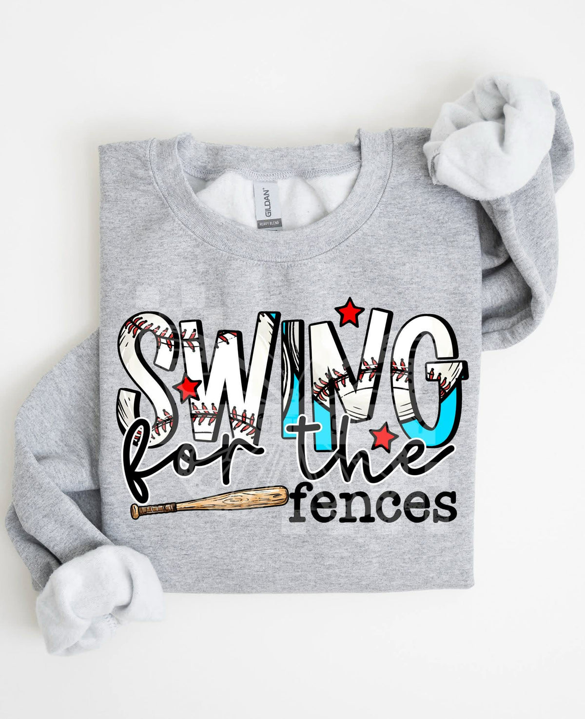 Swing for the fences baseball (C’s) DTF Transfer