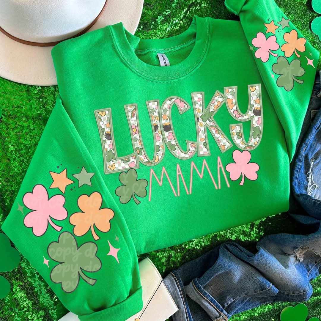 Lucky mama FRONT (VIRGO) 73699 DTF transfer